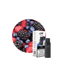LIKBAR - 1 PZ POD PRECARICATA 1000 TIRI - 10MG DI NICOTINA MR BERRY