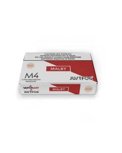 VAPORART - POD PRECARICATA JUSTFOG M4 MALBY 8MG NICOTINA - 2 PEZZI