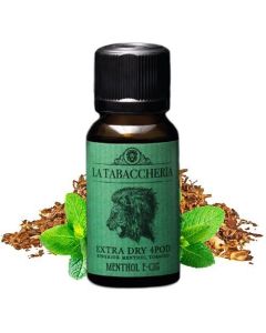 LA TABACCHERIA - EXTRA DRY 4POD WHITE MENTHOL E-CIG 60ml