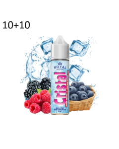 ROYAL BLEND - CRISTAL MORA MIRTILLO LAMPONE EXTRA ICE - MINI SHOT 10+10