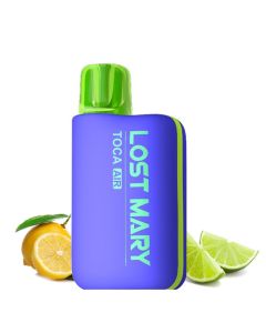 LOST MARY - KIT TOCA AIR LEMON LIME CON POD PRECARICATA 20MG DI NICOTINA 
