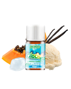 DREAMODS - GLACIAL EXPLOSION STRONG PAPAYA E VANIGLIA - AROMA CONCENTRATO 10ML