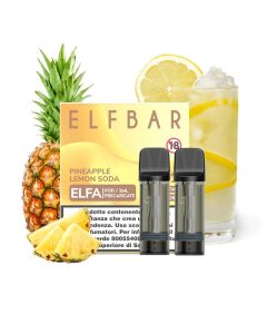 ELF BAR - POD PRECARICATA - 2PZ PINEAPPLE LEMON SODA 20MG NICOTINA 