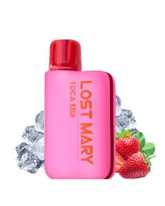 LOST MARY - KIT TOCA AIR STRAWBERRY ICE CON POD PRECARICATA 20MG DI NICOTINA 