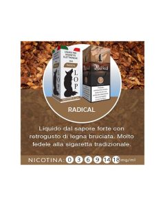LOP - LIQUIDO 10ML RADICAL 18MG NICOTINA