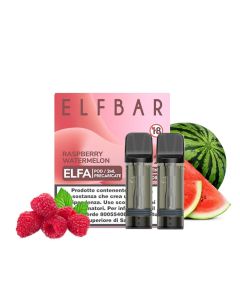 ELF BAR - POD PRECARICATA - 2PZ RASPBERRY WATERMELON 20MG NICOTINA 