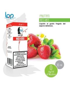 LOP - LIQUIDO 10ML RED KISS 9MG NICOTINA