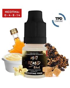 VAPORART - LIQUIDO ROUND BLACK D77 10ML