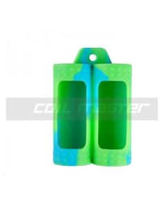 COIL MASTER - RUBBER CASE 26650 BLU/VERDE