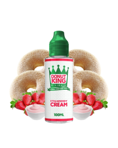 DONUT KING - STRAWBERRY CREAM 120ML 