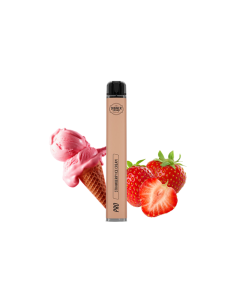 DINNER LADY - VAPE PEN PRO USA E GETTA 600 - STRAWBERRY ICE CREAM 20MG 