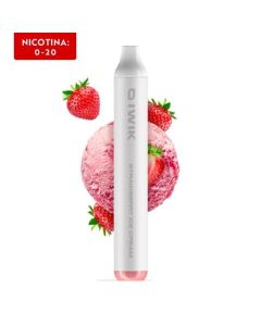IWIK - USA E GETTA 600 PUFF 2ML - STRAWBERRY ICE CREAM 0MG