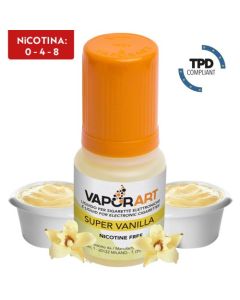 VAPORART - LIQUIDO 10ML SUPER VANILLA 8MG NICOTINA