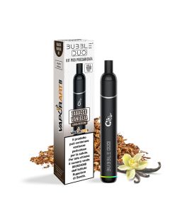 VAPORART - KIT BUBBLE DUO CON POD PRECARICATA TABACCO VANIGLIA