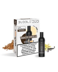 VAPORART - BUBBLE DUO 1PZ POD PRECARICATE TABACCO VANIGLIA