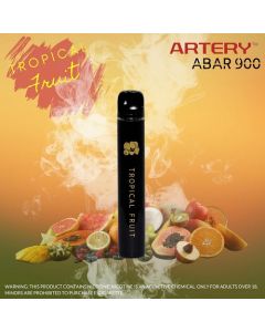 ARTERY - POD 900 USA E GETTA ABAR TROPICAL FRUIT (GOLD BLAST) 20MG