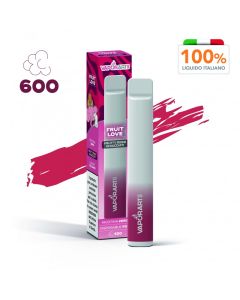 VAPORART - USA E GETTA 600 - FRUIT LOVE 20MG DI NICOTINA 