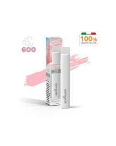VAPORART - USA E GETTA 600 - ZUCCHERO FILATO 0MG DI NICOTINA
