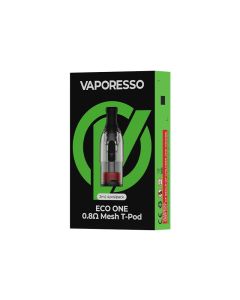 VAPORESSO - CARTUCCIA MESH T ECO ONE DA 0,8OHM - 4 PEZZI
