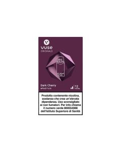 VUSE - 2 PEZZI POD PRECARICATA DARK CHERRY 12MG NICOTINA