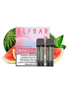 ELF BAR - POD PRECARICATA - 2PZ WATERMELON 0MG NICOTINA 