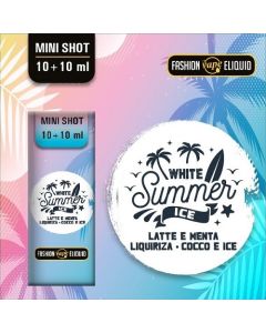FASHION VAPE - WHITE SUMMER - MINI SHOT 10+10