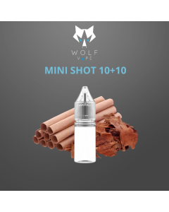 WOLF VAPE - TABACCO COWBOY - MINI SHOT 10+10