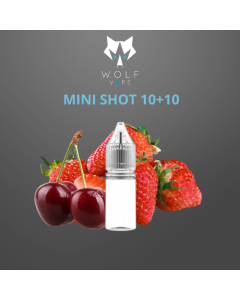 WOLF VAPE - FRAGOLA E AMARENA - MINI SHOT 10+10