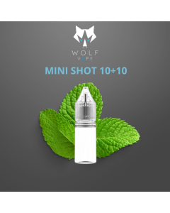 WOLF VAPE - MENTA FORTE - MINI SHOT 10+10