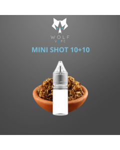 WOLF VAPE - TABACCO OKAMI - MINI SHOT 10+10