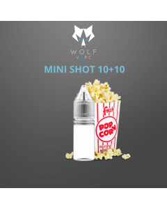 WOLF VAPE - POP CORN - MINI SHOT 10+10