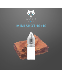 WOLF VAPE - TABACCO SPARTAN - MINI SHOT 10+10