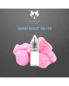 WOLF VAPE - ZUCCHERO FILATO - MINI SHOT 10+10