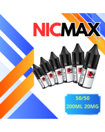 NIC MAX - BASE NEUTRA 50/50 DA 200ML A 20MG DI NICOTINA