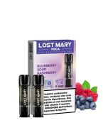LOST MARY - POD PRECARICATA BLUEBERRY SOUR RASPBERRY 20MG DI NICOTINA - 2PZ 