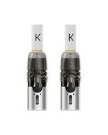 KIWI VAPOR - POD DI RICAMBIO PER KIWI 2 SOFT BLACK DA 0,8OHM - 2 PEZZI