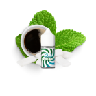 ELIQUID FRANCE - GUM COFFEE MINT - MINI SHOT 10+20