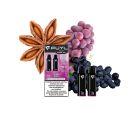 DINNER LADY - POD PRECARICATA - 2PZ GRAPE STAR 20MG NICOTINA 