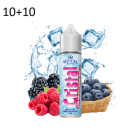 ROYAL BLEND - CRISTAL MORA MIRTILLO LAMPONE EXTRA ICE - MINI SHOT 10+10